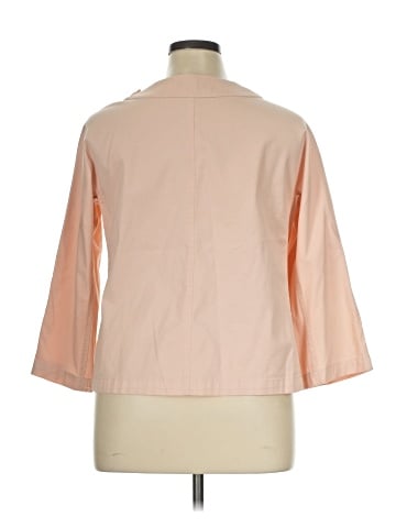 Talbots 3/4 Sleeve Button-Down Shirt (view 2)