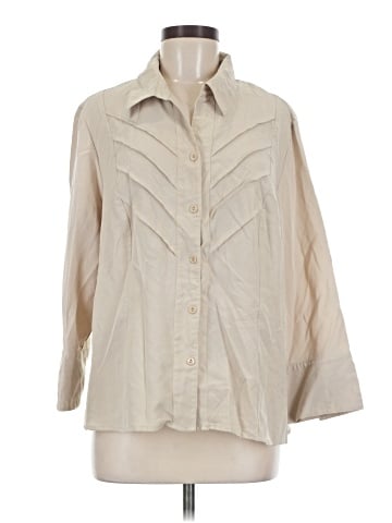 Covington 3/4 Sleeve Button-Down Shirt (view 1)