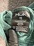 HUK Teal Track Jacket Size S (youth) - photo 4