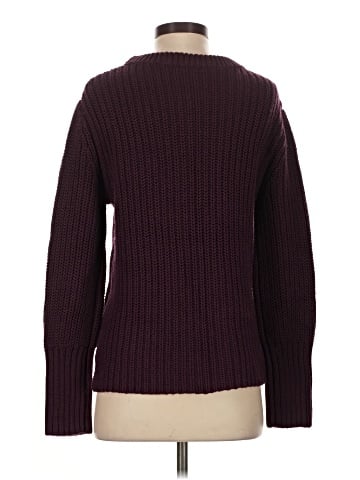 Pink Tartan Wool Pullover Sweater (view 2)