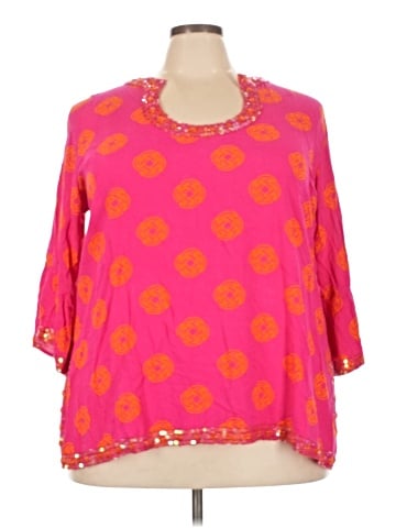 Escapada 3/4 Sleeve Blouse (view 1)