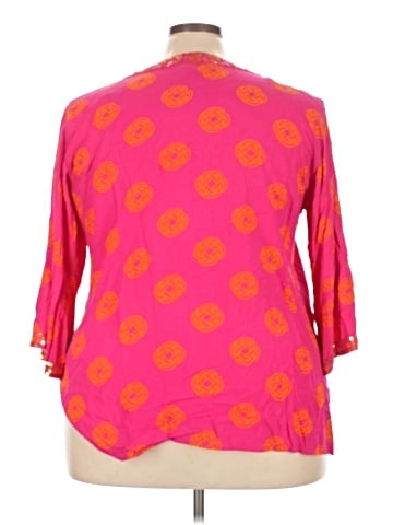 Escapada 3/4 Sleeve Blouse (view 2)