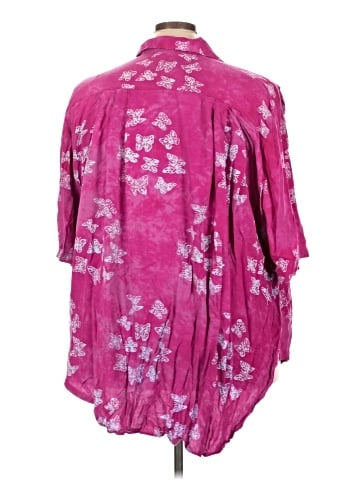 We Be Bop 3/4 Sleeve Blouse (view 2)