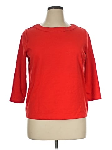 Ann Taylor 3/4 Sleeve T-Shirt (view 1)