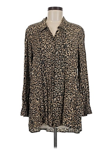 Zara TRF Long Sleeve Blouse (view 1)