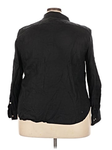 Lauren by Ralph Lauren Long Sleeve Button-Down Shirt (view 2)