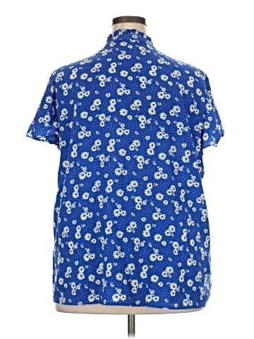 Lane Bryant Short Sleeve Blouse (view 2)