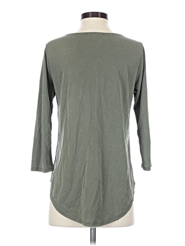 Green Envelope 3/4 Sleeve Top (view 2)