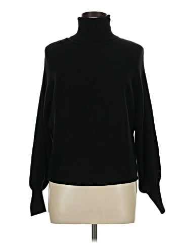 Pink Rose Turtleneck Sweater (view 1)