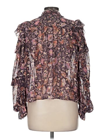 Olivaceous Long Sleeve Blouse (view 2)