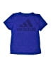Adidas 100% Polyester Blue Active T-Shirt Size 8 - photo 1