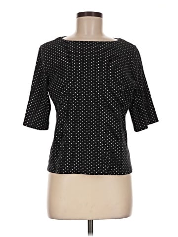 Christopher & Banks 3/4 Sleeve T-Shirt (view 1)