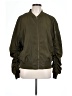 Assorted Brands 100% Polyester Solid Green Jacket Size L (estimated) - photo 1