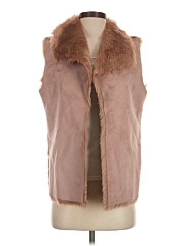 Ann Taylor LOFT Faux Fur Vest (view 1)
