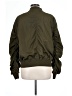 Assorted Brands 100% Polyester Solid Green Jacket Size L (estimated) - photo 2