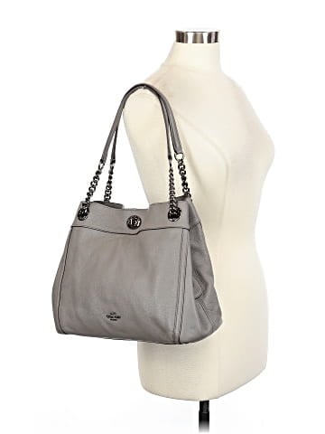 Coach Leather Shoulder Bag (view 2)