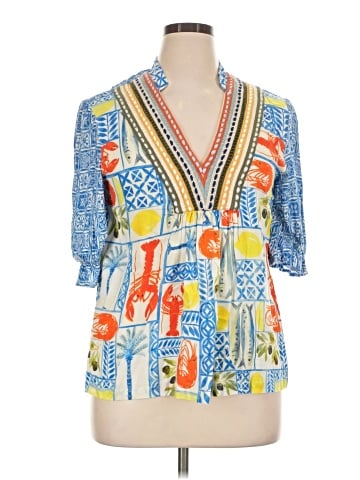 Blank London 3/4 Sleeve Blouse (view 1)