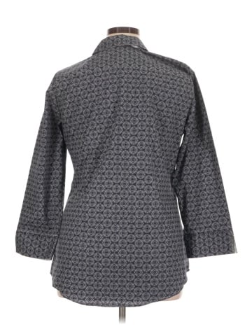 Foxcroft 3/4 Sleeve Button-Down Shirt (view 2)