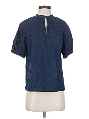 Ann Taylor Short Sleeve Blouse (view 1)