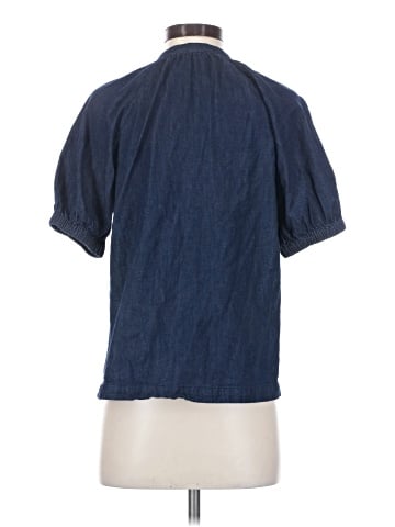 Ann Taylor Short Sleeve Blouse (view 2)