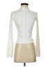 Unbranded 100% Polyester Ivory Track Jacket Size XXS (estimated) - photo 1