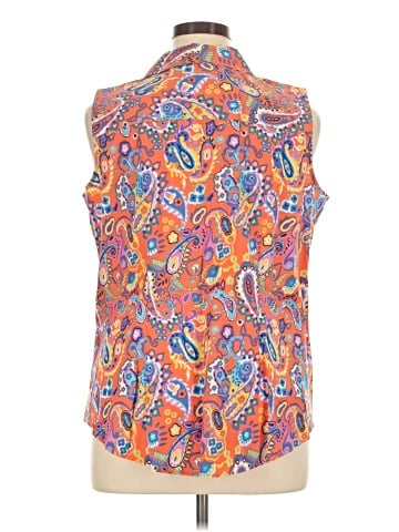 Talbots Sleeveless Button-Down Shirt (view 2)