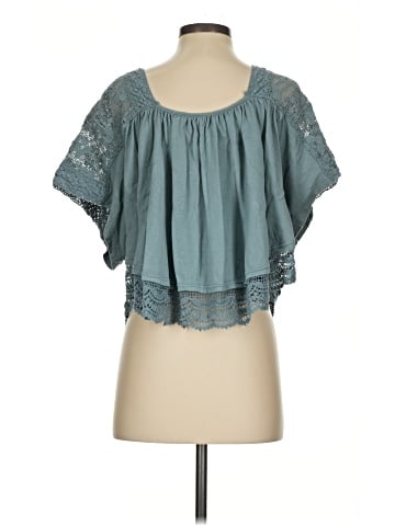 Free People Short Sleeve Blouse (view 2)