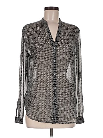Ann Taylor Long Sleeve Blouse (view 1)