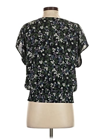 Ann Taylor Factory Short Sleeve Blouse (view 2)