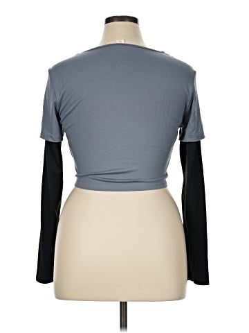 Romwe 3/4 Sleeve T-Shirt (view 2)