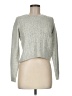 Jessica Simpson Metallic Silver Pullover Sweater Size M - photo 1