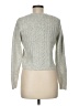 Jessica Simpson Metallic Silver Pullover Sweater Size M - photo 2