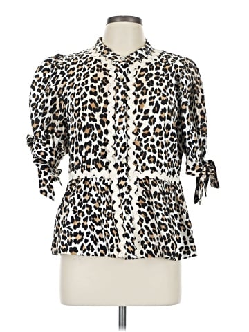 Entro 3/4 Sleeve Blouse (view 1)