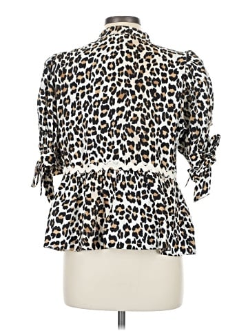 Entro 3/4 Sleeve Blouse (view 2)