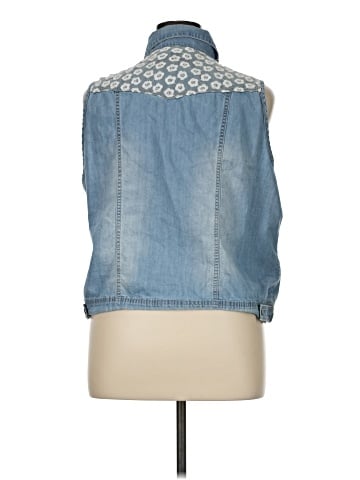 Live A Little Denim Vest (view 2)