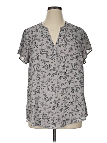 Torrid Short Sleeve Blouse (view 1)
