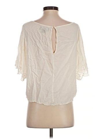 American Eagle Outfitters Short Sleeve Blouse (view 2)