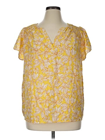 Lane Bryant Short Sleeve Blouse (view 1)