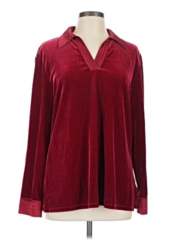 Style&Co Long Sleeve Blouse (view 1)
