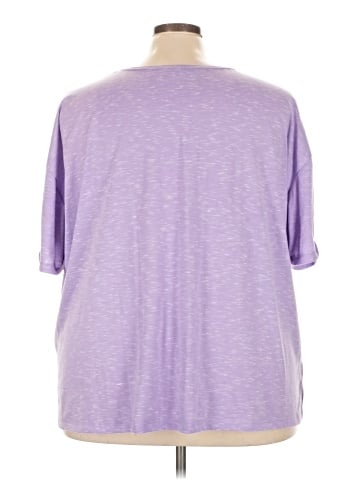Woman Within 3/4 Sleeve T-Shirt (view 2)
