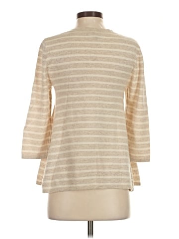 Aqua Cashmere Pullover Sweater (view 2)