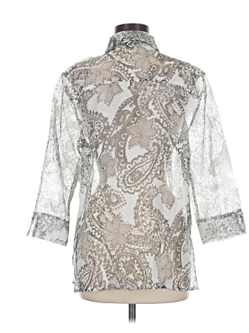Erin London 3/4 Sleeve Blouse (view 2)