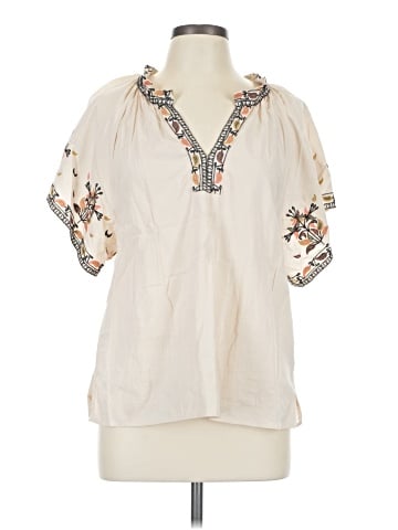 Democracy 3/4 Sleeve Blouse (view 1)