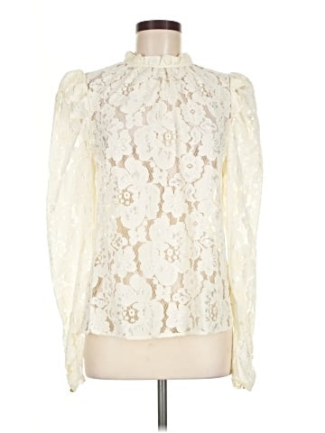 WAYF Long Sleeve Blouse (view 1)