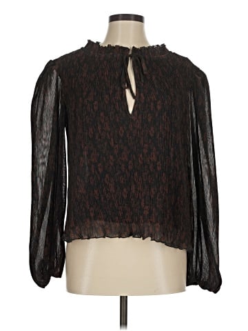 Ganni Long Sleeve Blouse (view 1)