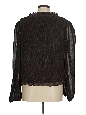 Ganni Long Sleeve Blouse (view 2)