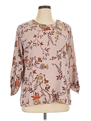 Maurices 3/4 Sleeve Blouse (view 1)