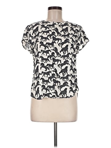 H&M Short Sleeve Blouse (view 1)