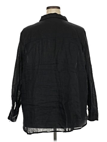 H&M 3/4 Sleeve Button-Down Shirt (view 2)