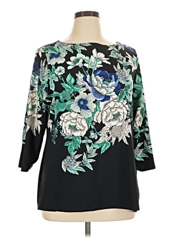 Charter Club 3/4 Sleeve Blouse (view 1)
